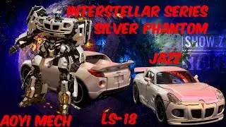 Unboxing JAZZ SILVER PHANTOM AOYI MECH LS-18 INTERSTELLAR SERIES Review