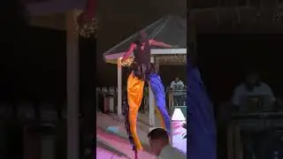 Stilt dancers in Barbados 🇧🇧.. sugar bay resort &hearts;️🤙🏻