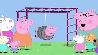 Peppa Has Fun At The Playground! | Peppa Pig Official Family Kids Cartoons