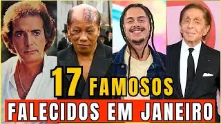 FAMOSOS FALECIDOS em JANEIRO DE 2026 e VOCÊ nem IMAGINAVA | PARTIRAM e deixaram SAUDADES #parte 2!!