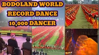 Bagurumba dance Bodoland Assam india// Indias world record dance of 2026 // 10,000 Dancer ...