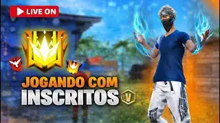 FREE FIRE AO VIVO 🔴 QUEM ENTRAR JOGA 🔥