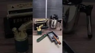 Коллекция зажигалок и инструментов для сигар #зажигалка #шорты