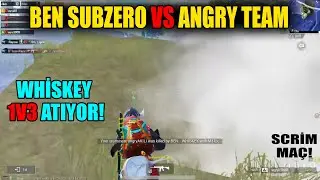 BEN SUBZERO VS ANGRY TEAM Pubg Mobile Yayıncı Karşılaşmaları