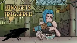 Jinx gets Triggered | Arcane Fan Animation