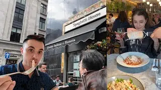 Знаменитый Spaghetti House и Дом Мод Либерти в Лондоне