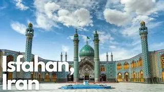 Relax & Explore: Stunning Aerial Views of Isfahan in 4K