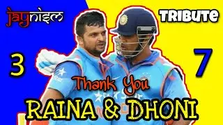 Raina & Dhoni | Tribute Video | Jay Pandey | JayNism