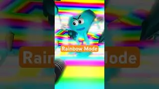 RAINBOW Mode IN Save The Shapes in ROBLOX (Update) #robloxjumpscare #roblox #horrorgaming