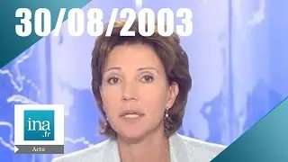 20h France 2 du 30 Ao&ucirc;t 2003 | Archive INA
