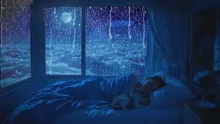 Moonlight Rain Night &ndash; Peaceful Sleep and Dreamy Ambience 🌙☁️💤✨
