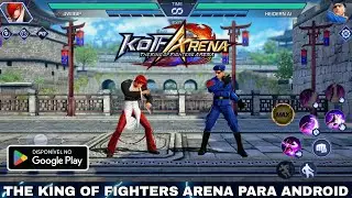 SAIU! THE KING OF FIGHTERS ARENA PARA ANDROID e IOS DOWNLOAD GAMEPLAY