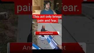 This act only brings pain and fear. #Knife #respect #ShockingVideo #ViolenceAwareness #CrazyMoment