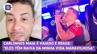 Carlinhos Maia &eacute; vaiado em evento e rebate: 'Eles t&ecirc;m raiva da minha vida maravilhosa'