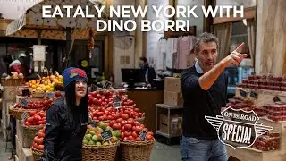 New York, Eataly Interview and Tour with Dino Borri -  (On the Road with Stevie Kim)