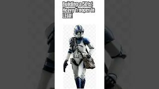 Building a 501st Heavy Trooper in LEGO!