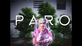 PARO-@nej 💙✨|| BGMI MONTAGE||BEAT SYNC ||ALO ALO ||SLOW REVERB || MASTER-G ||