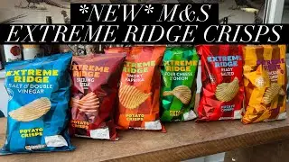 Why Are M&S Using The Word Extreme To Describe Their Crisps? , M&S Extreme Ridge Cut Crisps Review