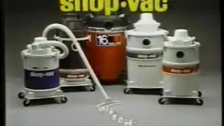1987 Shop Vac Vacuum TV Commercial