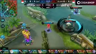 EVOS VS AEROWOLF ROXY Match 1 CODASHOP WEEKDAYS TOURNAMENT