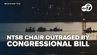 NTSB Chair outraged, accuses Congress of rolling back safety regulations after deadly DCA crash