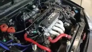 H22a7 Skunk2 Pro 2 Cams 1st run on Coil On Plug with AEM v1. Performance Autoworks