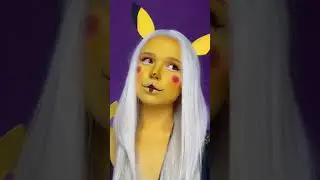 Pika pika ⚡️ #makeup #halloween #cosplay #пикачу #pikachu #макияж #wivavi