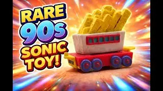 1997 Sonic Drive-In Wacky Pack Chew Chew Train Toy! 😱