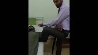 Modified Shoulder Distraction using Mobilization Belt.