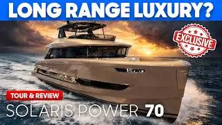 &euro;5M Range Monster: 900 NM AND Italian Luxury?! Solaris Power 70 Long Range - Tour & Review 2026