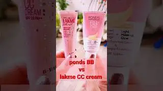 BB CREAM VS CC CREAM😮#shorts#makeup#bbcream#cccream#cream
