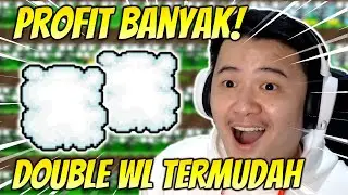 INSANE DOUBLE WLS PROFIT WITH CLOUDS!! 3 HITS ONLY - GROWTOPIA PROFIT 2022 | GRZYZ GT