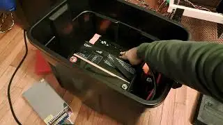 Power Supply for the Dropbox Electronics Box on the Boomlift
