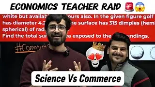 Science Vs Commerce Battle ⚔️😱 Ritik Sir 🔥🔥