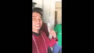 Filipino Joke time with bro lito gomez Waiter on break time in Berjaya Hotel