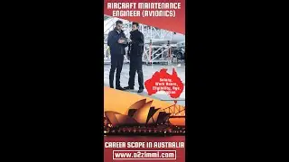Aircraft Maintenance Engineer (Avionics) Career Scope in Australia | Work Hours | Salary | Gender