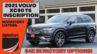 Впечатляющий семейный роскошный автомобиль - Volvo XC90 T6 Inscription на 6 пассажиров: подробный...