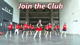 Join the Club│Line Dance by Ivonne, Lilly, Marlon, Romain, Sascha & Gianmarco║加入俱樂部│排舞║4K