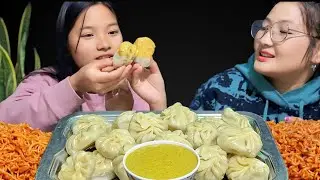 घरमै बनाएको तातो–तातो म:म 😋 | Family Momo Vlog 
