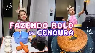 FAZENDO BOLO DE CENOURA 