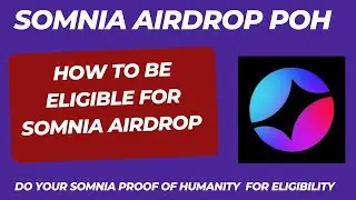 How To Verify Your Humanity For SOMNIA AIRDROP Eligibility