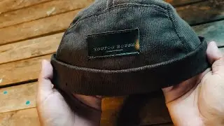DIY/Brimless panel hat pattern, cutting and sewing