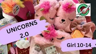 Second Unicorn themed unboxing - Girl 10-14 - #ipackedashoebox #operationchristmaschild