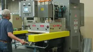 Thermex-Thermatron RF Heat Sealing System with PLC and Oversized Automatic Frontload Shuttle