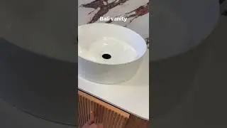 Bali Solid Wood Fluted Vanity | Vanity Units - Royale Stones