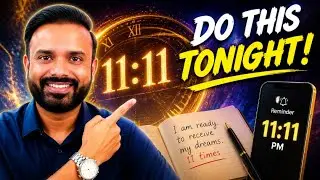 11:11 Manifestation Ritual (Do This Tonight -11 Nov) Manifest Your Dreams (Step-by-Step Ritual)