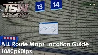 All Map Routes Location : London-Reading GWR : TSW 1080p60fps