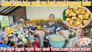 MASAK BAKSO 1PANCI,TAHU WALIK,SUP BUAT SUAMI‼️RESEP TAHU WALIK ANTI GAGAL,SEMUA SUKA LANGSUNG LUDES