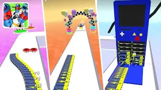 Battery Run 🔋 All Levels Gameplay Android iOS New Update Mobile Games Max Level
