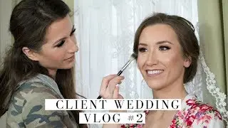 Client Wedding Makeup Vlog #2 | Wedding Makeup | BYKATINESS
